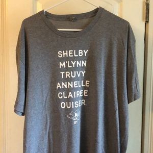 Sweet Baton Rouge SFT Steele Magnolias tee.